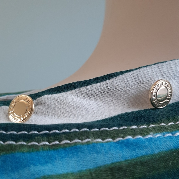 Louis Vuitton authentic cruise line stripe t shirt - Picture 5 of 6